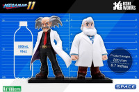 Dr. Wily & Dr. Light Oshi Works PVC Statue Set (Mega Man 11)