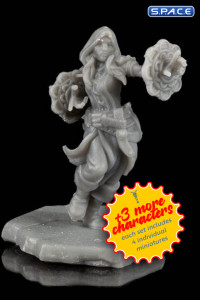 Heroic Miniature Figure Set A - unpainted Version (Mythic Legions: The Roleplaying Game)