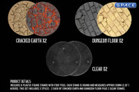 Figure Stands Set (Mythic Legions: The Roleplaying Game)