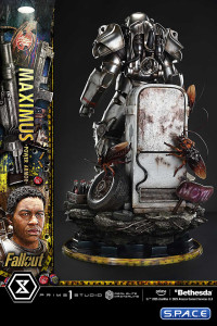 1/4 Scale Maximus Power Armor Real Elite Masterline Statue (Fallout)