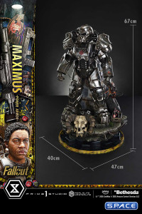 1/4 Scale Maximus Power Armor Real Elite Masterline Statue (Fallout)