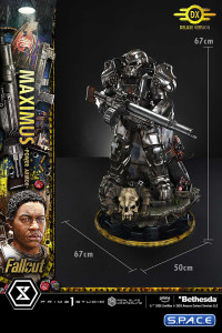 1/4 Scale Maximus Power Armor Deluxe Real Elite Masterline Statue - Bonus Version (Fallout)