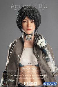 1/6 Scale Android Bill - black hair Version