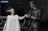 The Monster and his Mate 2-Pack - black & white Version (Bride of Frankenstein)