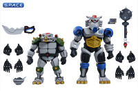 Robo Tokka and Robo Rahzar 2-Pack - 1987 Cartoon Version (Teenage Mutant Ninja Turtles)