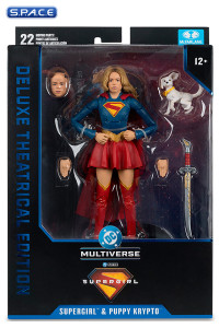 Supergirl & Puppy Krypto from Supergirl - Deluxe Theatrical Edition (DC Multiverse)
