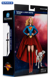 Supergirl & Puppy Krypto from Supergirl - Deluxe Theatrical Edition (DC Multiverse)