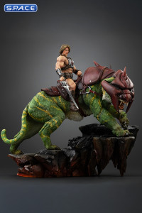 1/10 Scale He-Man and Battle Cat Art Scale Statue (Masters of the Universe)
