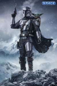 1/10 Scale The Mandalorian and Grogu Art Scale Statue (Star Wars: The Mandalorian and Grogu)