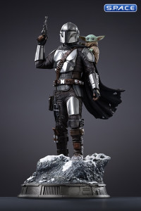 1/10 Scale The Mandalorian and Grogu Art Scale Statue (Star Wars: The Mandalorian and Grogu)
