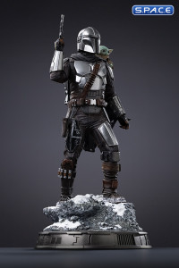 1/10 Scale The Mandalorian and Grogu Art Scale Statue (Star Wars: The Mandalorian and Grogu)