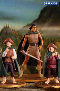 Frodo, Aragorn and Samwise PVC Statue Set (The Lord of the Rings)
