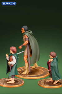 Frodo, Aragorn and Samwise PVC Statue Set (The Lord of the Rings)