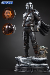 1/4 Scale The Mandalorian and Grogu Legacy Replica Statue (Star Wars: The Mandalorian and Grogu)
