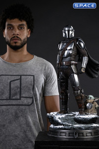 1/4 Scale The Mandalorian and Grogu Legacy Replica Statue (Star Wars: The Mandalorian and Grogu)