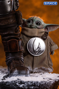 1/4 Scale The Mandalorian and Grogu Legacy Replica Statue (Star Wars: The Mandalorian and Grogu)