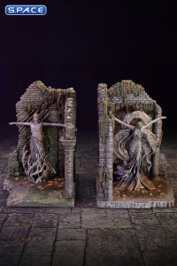 Radagon and Queen Marika Bookends (Elden Ring)