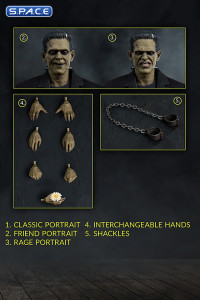 1/6 Scale Frankensteins Monster - Deluxe Version (Universal Monsters)