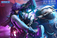 1/4 Scale Motoko Kusanagi & Tachikoma Statue - color Version (Ghost in the Shell: Stand Alone Complex)