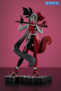 Harley Quinn red, white & black Statue by Alex Garner (DC Comics)