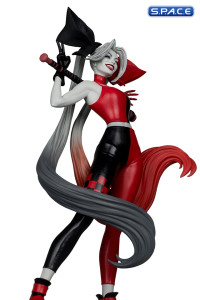 Harley Quinn red, white & black Statue by Alex Garner (DC Comics)