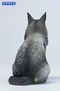 Sitting upright Maine Coon Statue - Version B
