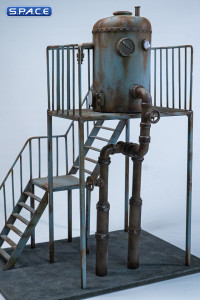 1/12 Scale The Rust Water Station Diorama
