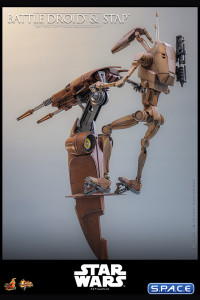 1/6 Scale Battle Droid and STAP Movie Masterpiece MMS887 (Star Wars)
