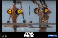 1/6 Scale Battle Droid and STAP Movie Masterpiece MMS887 (Star Wars)
