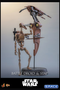 1/6 Scale Battle Droid and STAP Movie Masterpiece MMS887 (Star Wars)