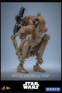1/6 Scale Battle Droid and STAP Movie Masterpiece MMS887 (Star Wars)
