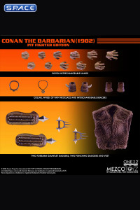 1/12 Scale Pit Fighter Conan One:12 Collective (Conan the Barbarian)