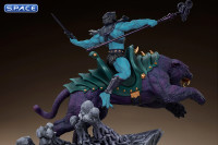 1/4 Scale Skeletor & Panthor Maquette (Masters of the Universe)
