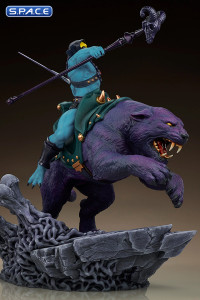 1/4 Scale Skeletor & Panthor Maquette (Masters of the Universe)