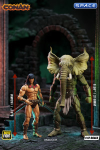 Young Conan and Yag-Kosha Epic H.A.C.K.S. 2-Pack (The Tower of the Elephant)