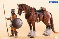 1/12 Scale Basic Horse Version HY-010 (brown)