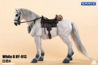 1/12 Scale Basic Horse Version HY-013 (white)