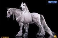 1/12 Scale Basic Horse Version HY-013 (white)