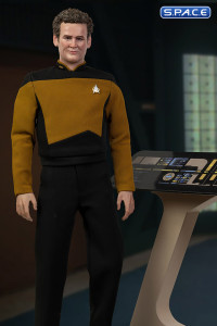 1/6 Scale Transporter Chief Miles OBrien with Console (Star Trek: The Next Generation)