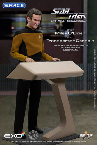 1/6 Scale Transporter Chief Miles OBrien with Console (Star Trek: The Next Generation)