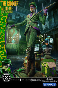 1/3 Scale The Riddler �All In One� Real Elite Masterline Statue (DC Comics)