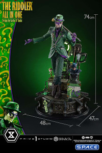 1/3 Scale The Riddler �All In One� Real Elite Masterline Statue (DC Comics)