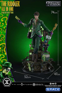 1/3 Scale The Riddler �All In One� Deluxe Real Elite Masterline Statue - Bonus Version (DC Comics)