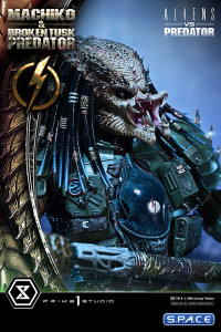 1/4 Scale Machiko & Broken Tusk Predator Ultimate Premium Masterline Statue (Alien vs. Predator)