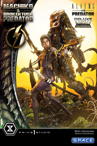 1/4 Scale Machiko & Broken Tusk Predator Ultimate Premium Masterline Statue - Deluxe Bonus Version (Alien vs. Predator)