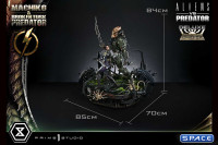 1/4 Scale Machiko & Broken Tusk Predator Ultimate Premium Masterline Statue - Deluxe Bonus Version (Alien vs. Predator)