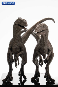 1/8 Scale White Queen & Blood Knight Bronze Statue (Jurassic Park III)