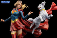 1/10 Scale Supergirl & Krypto Art Scale Statue (Supergirl)