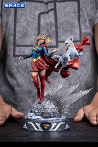 1/10 Scale Supergirl & Krypto Art Scale Statue (Supergirl)