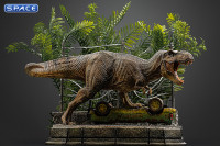 T-Rex Breakout Set A Jurassic Park Icons Mini-Statue (Jurassic Park)